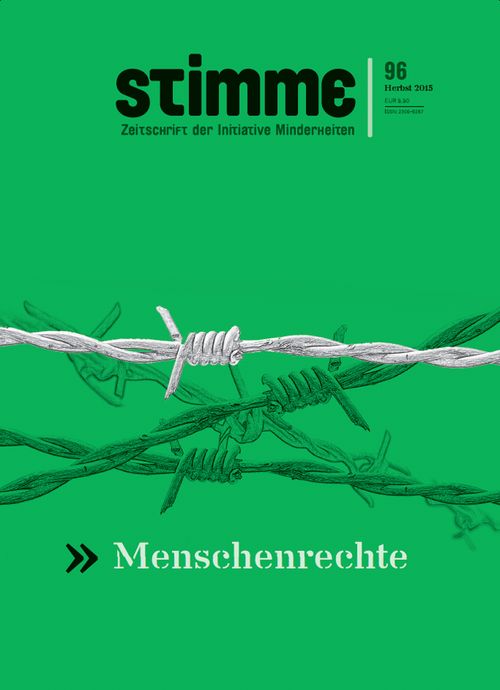 Titelseite Stimme Nr. 96